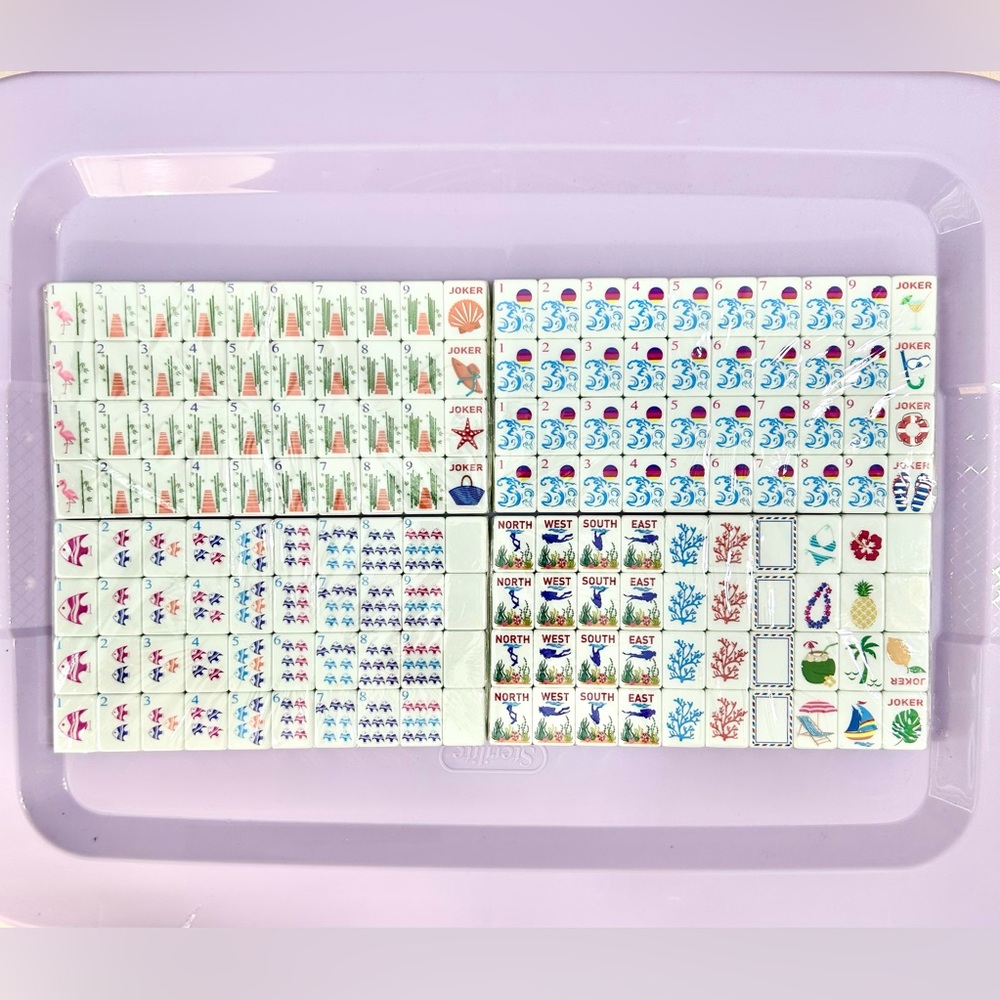 Summer Splash Mahjong Tile Set - LAST ONE! - Picture 7 of 16